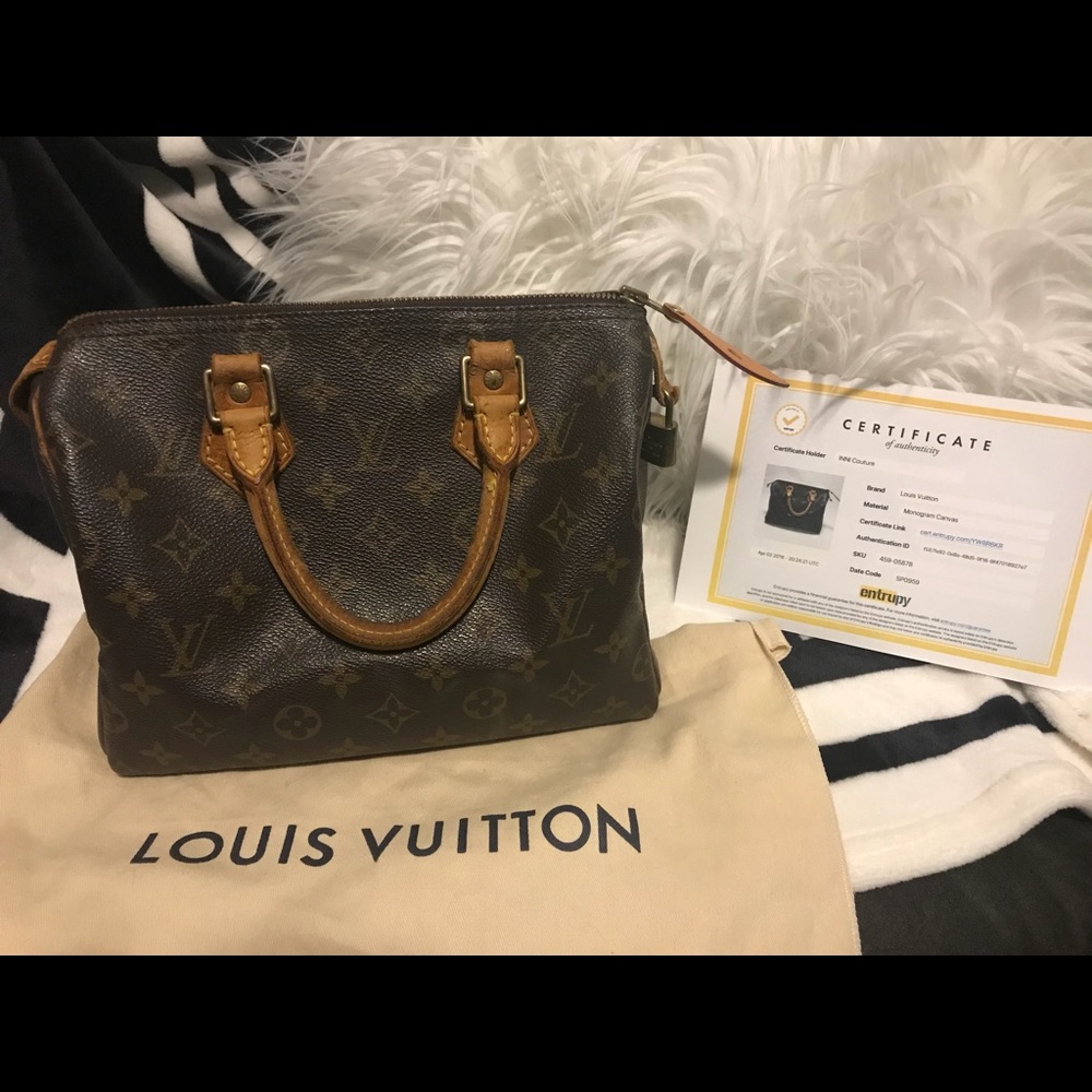 Authentic Louis Vuitton speedy 25